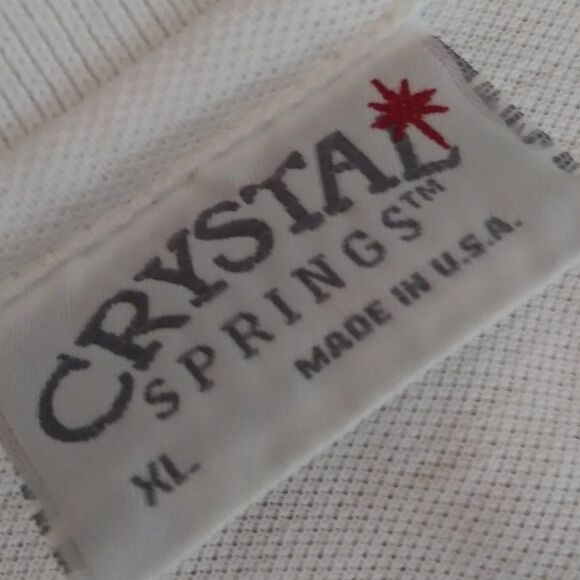 Vintage Crystal Springs Neon Checker Pattern Polo - Picture 7 of 8